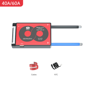 Daly LiFePO4 BMS 4S 8S 12S 16S 48V BMS สำหรับ LiFePO4ก้อนแบตเตอรี่12V แผงวงจร PCB ระบบจัดการแบตเตอรี่40A ใหม่ - Product Image 2