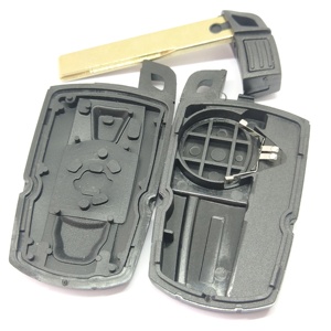 Toptan uzaktan araba anahtarı kabuk 3 düğme durumda araç tuşları yedek Fob için B-MW serisi E90 E91 E92 E60 E70 E71 E72 E82 - Product Image 5