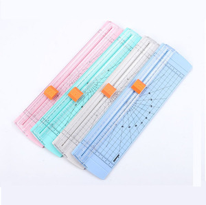 Manual A4 Desktop Paper <strong>Cutter</strong> with Security Blade for Cutting Gift Card Coupon Label Cardstock Photo - Product Image 1