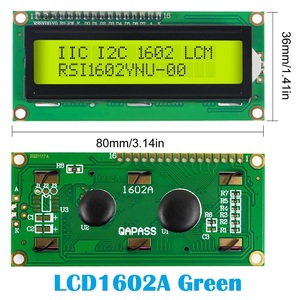 LCD-Modul LCD1602A 2004A 12864B 0802 16x2 20x4 Zeichen LCD-Anzeige PCF8574 IIC I2C-Schnittstelle HD44780 Controller für Arduino
