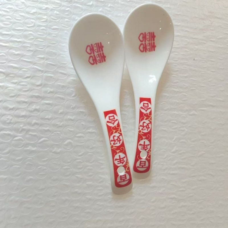 Two auspicious spoons