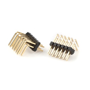Intestazione maschio di pin di angolo retto 1.27 di file 2*6pin dei connettori di pin dell'intestazione di 1.27mm - Product Image 2