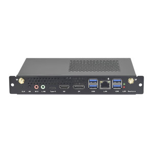 AIO 1065G7 Linux IOT Computadora industrial resistente sin ventilador 2 Ethernet Integrado OPS PC Canal WIFI Estado SSD - Product Image 1