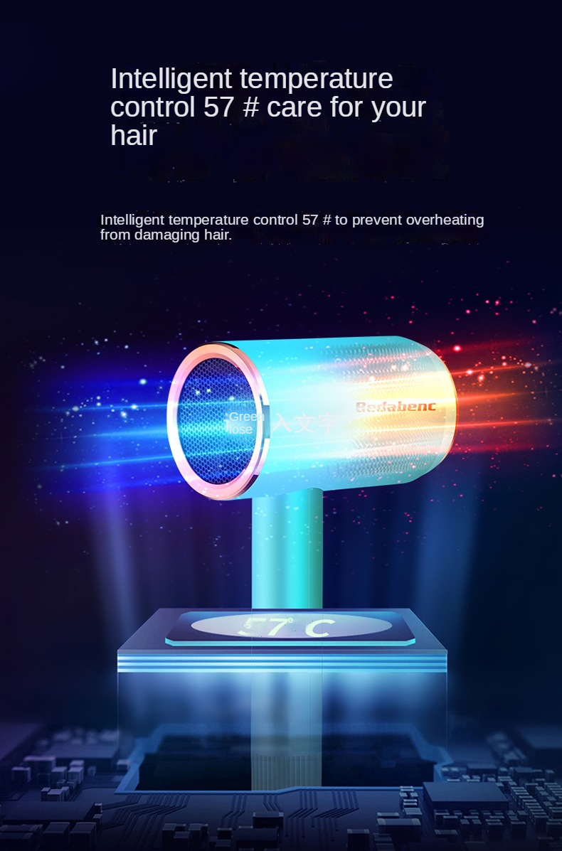 Best seller new design fashion hair dryer hot and cold air negative ion hair care and styling appliances home salon wholesale
