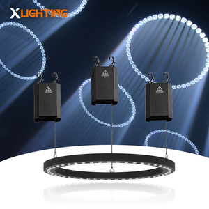 New Kinetic Beam Ring <strong>Light</strong> LED RGBW DMX512 Control Kinet Winch System DJ <strong>Lights</strong> for Bar Night Club Concert Disco Stage Lighting - Product Image 5