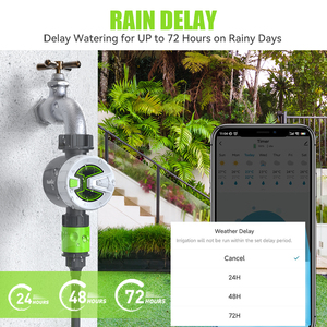 雨点智能花园浇水定时器控制器图雅WiFi小软管阀门滴灌喷头 - Product Image 4
