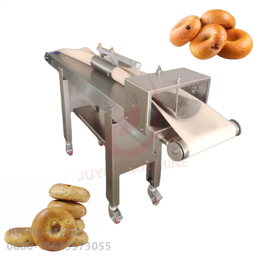 JUYOU New Design 1200pcs Per Hour Bagel Moulder Machine Bagel Making Forming Machine Commercial Bagel Molding Machine