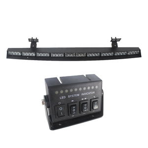 YUANHAO 1W araba acil vizör ışığı s PC lens led uyarı ışığı yüksek güç aşağı çekmek LED Strobe vizör ışığı bar araba iç için - Product Image 4
