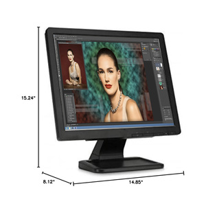 Monitor TFT LCD para PC de 17 pulgadas, resolución de 1280x1024, monitor HD 4:3, pantalla a color con entrada de auriculares - Product Image 6