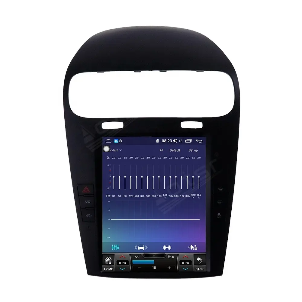 4 + 64G Android Autoradio Lettore di Navigazione GPS Auto Stereo HD Multimediale Per Fiat Freemont Per Dodge Journey