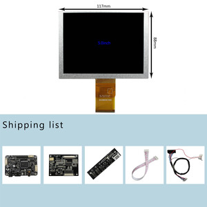 800Nits High Brightness <strong>Tft</strong> <strong>Lcd</strong> Display Module 5Inch 640x480 <strong>Lcd</strong> Screen Display With Hd-Mi <strong>Lcd</strong> <strong>Controller</strong> Pcba Board - Product Image 6