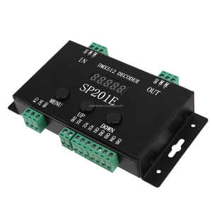 SP201E <strong>DMX512</strong> <strong>Decoder</strong> DMX to <strong>WS2811</strong> SPI <strong>Decoder</strong> RGB Addressable DMX <strong>LED</strong> Strip <strong>Controller</strong> <strong>Decoder</strong> DC5-24V Support 1024 Pixels - Product Image 5