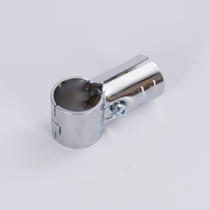 Conector de varilla de alambre en forma de T de tubo recubierto de plástico cromado resistente al desgaste de 2,3 MM para sistema de tubo delgado de OD 28MM - Product Image 5