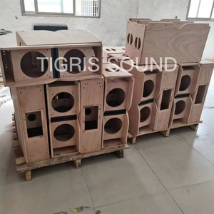 K10 caja vacía dual 10 "sistema de audio sonido música profesional alimentado line array sistema altavoces gabinete vacío - Product Image 3