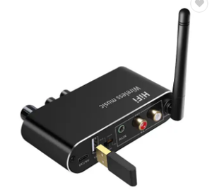 D09 DAC 5,0 Bluetooth receptor amplificador USB inalámbrico 2 en 1 TV ordenador transmisor inalámbrico convertidor digital a analógico - Product Image 6