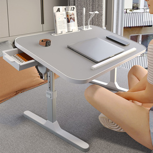 Soporte portátil 2025, escritorio de Metal grande ajustable en altura y ángulo para ordenador portátil, uso de oficina, escritorio de ordenador con bandeja y mesa de bandeja - Product Image 4