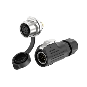 EW-LP20 промышленный быстросъемный противоинтерференционный разъем водонепроницаемый M20 2-12 контактный фланцевый разъем Быстрый IP68 авиационный 5A медь - Product Image 1