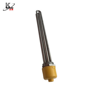 ฮีตเตอร์ป้องกันการกัดกร่อนแบบท่อเคลือบไทเทเนียมแบบท่อมาตรฐาน CE - Product Image 3