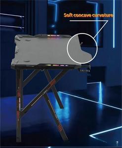 Juego completo de estilo moderno, escritorio de ordenador sencillo y silla convertible para oficina, hogar, dormitorio, juegos, Esports, mesa de escritorio elegante - Product Image 5