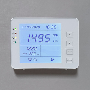 <span class=keywords><strong>Sensor</strong></span> CO2 NDIR Qualidade do ar temperatura humidade e dióxido de carbono CO2 monitor controlador para ventilação do ventilador e válvula CO2