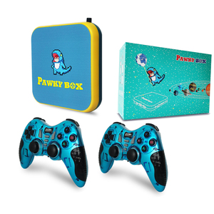 3 In 1ファミリーAndroidゲーミングコンソール4KHDポーキーゲームボックス内蔵50000ゲーム (2.4GワイヤレスPSコントローラー付き) - Product Image 1