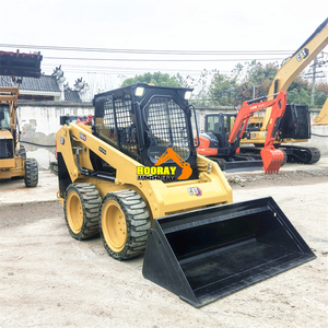 Cargadora de dirección Caterpillar CAT 246D3 de nivel usado con buena función excelentes condiciones de trabajo y a la venta - Product Image 3