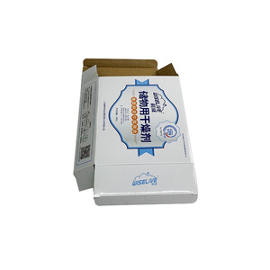 Weiße Wellpappe schachteln mit normalem Druck Kleine Wellpappe schachteln für Verpackungs artikel Günstiger Preis Wellpappe schachteln - Product Image 1