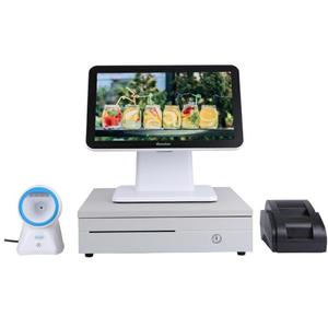 15,6 дюймовый экран и встроенный кардридер 8G жесткий диск Pos Android 7,1 Pos-машина с одним экраном - Product Image 1