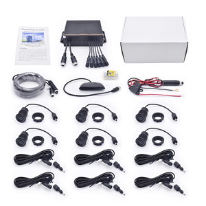 Sistema de sensor de aparcamiento de 24V, sistema de marcha atrás de vehículos pesados de 6 sensores con pantalla LED - Product Image 1