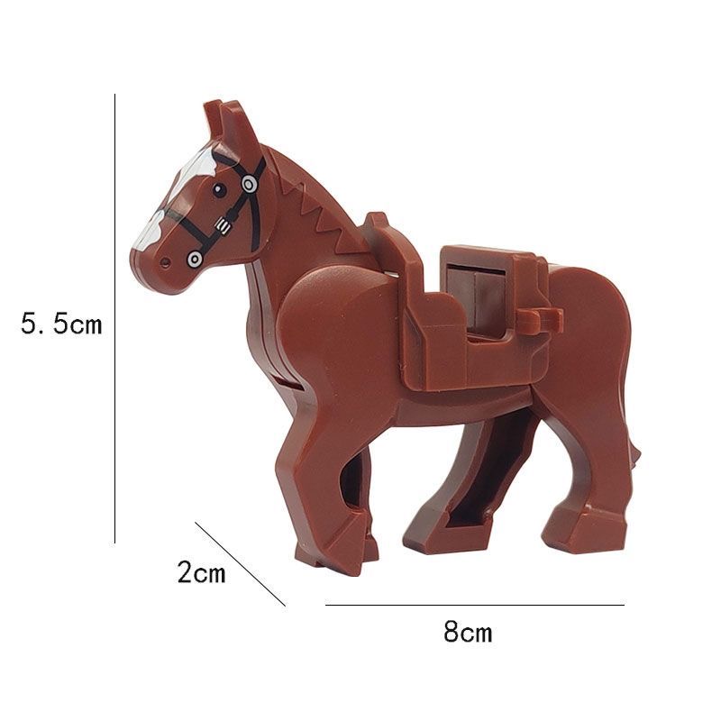 Un cheval marron