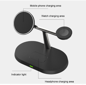 Redwingy Best 3 in1ワイヤレス磁気充電ステーション高速携帯電話充電器充電スタンドiPhone14/13 pro用 - Product Image 2