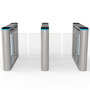 Il tornello ottico dell'oscillazione automatica produce il tornello dell'oscillazione del cancello di controllo di accesso del cancello con il riconoscimento di fronte lettore di impronte digitali RFID - Product Image 6