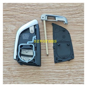 ที่หุ้มกุญแจอัจฉริยะแบบ4ปุ่มพร้อมกุญแจฉุกเฉินเหมาะสำหรับ BMW Smart Key - Product Image 4