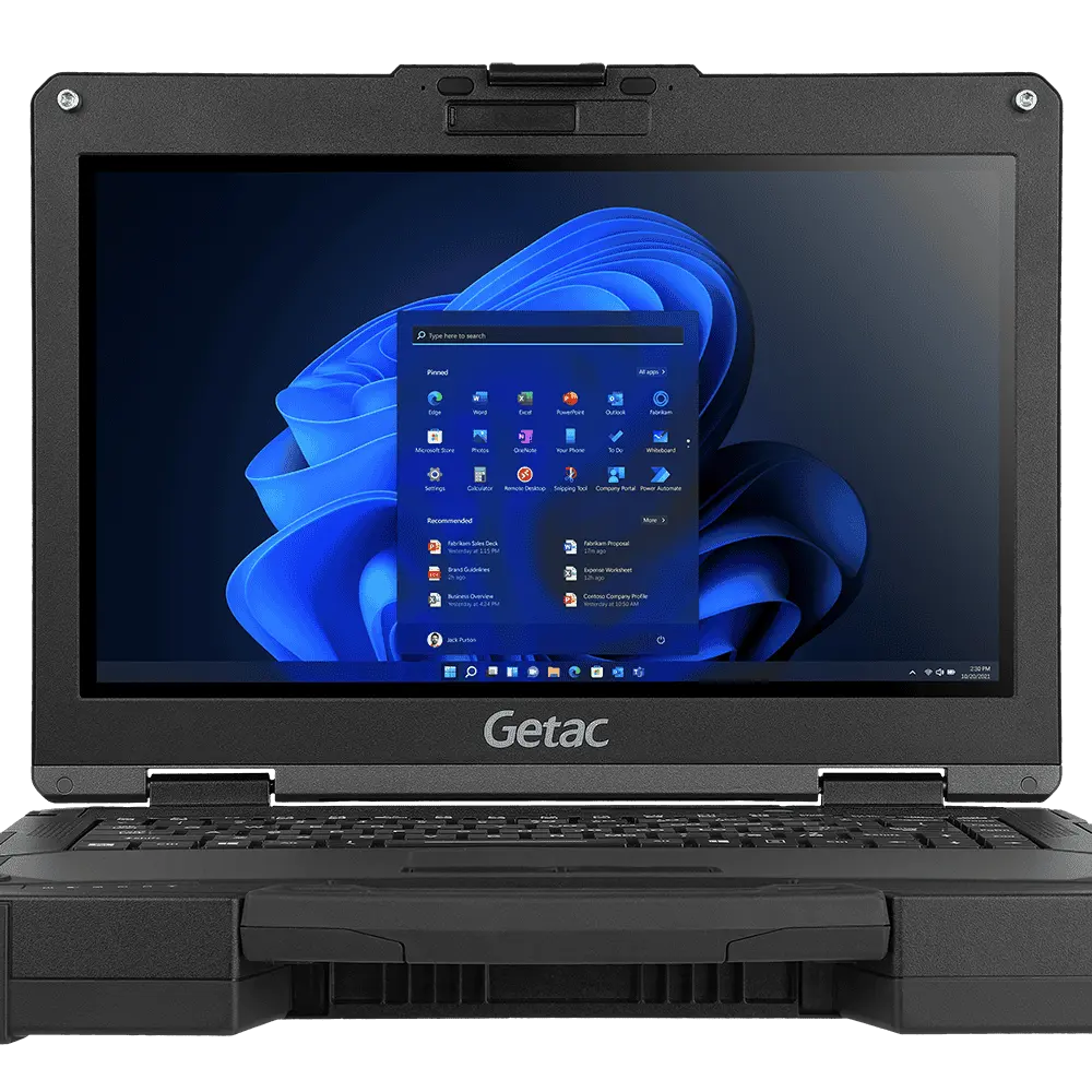 Getac B360 प्रो 13.3 "टचस्क्रीन पूरी तरह से बीहड़ लैपटॉप I5 I7 Ip66 नोटबुक