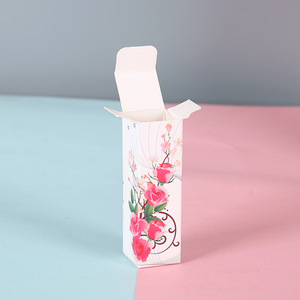 Lüks pembe kozmetik makyaj ambalajı özel logolu kutu dudak parlatıcısı tüpleri ruj kağit kutu - Product Image 2
