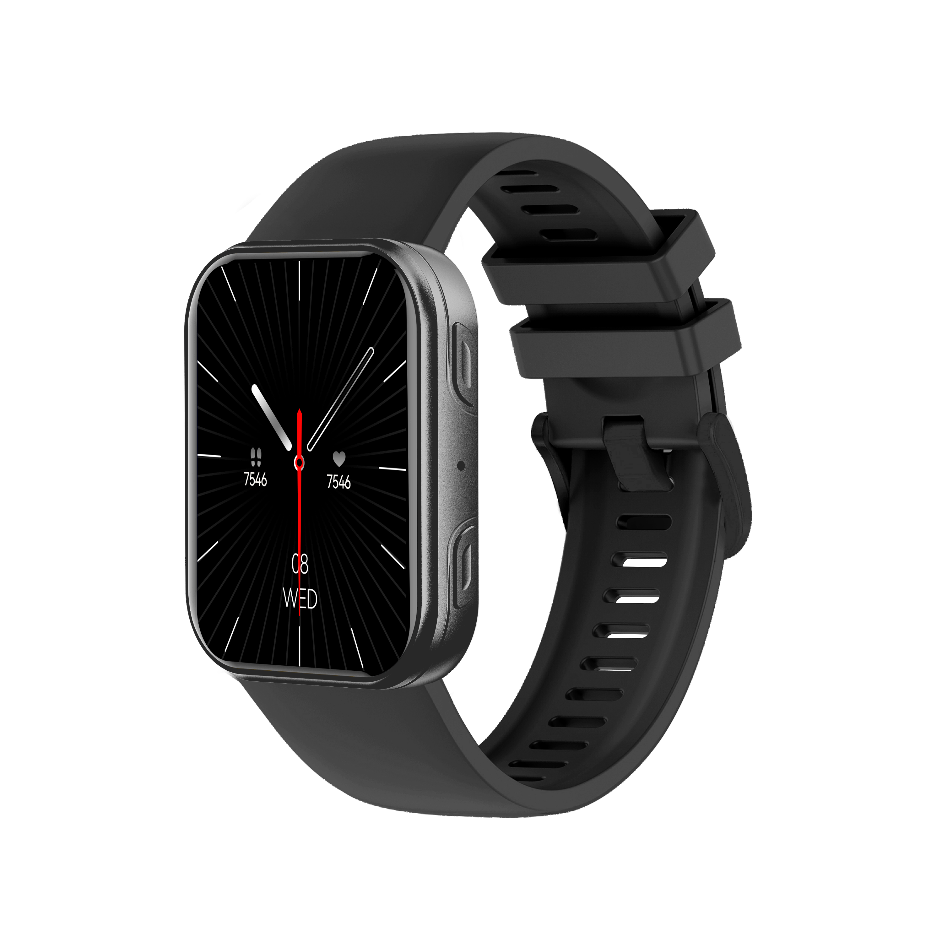 Black Silica Gel Strap