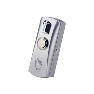 Superficie di Montaggio Mini Metallo In Lega di Alluminio Porta di Uscita Pulsante di Rilascio Interruttore Interruttore di Pulsante per il Controllo di Accesso - Product Image 4