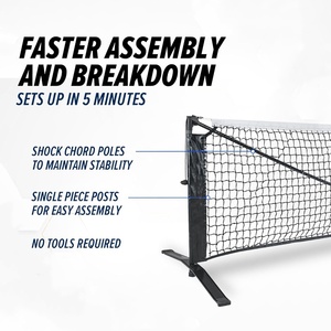 Giá bán buôn cho chất lượng tốt xách tay pickleball <span class=keywords><strong>Net</strong></span> trong nhà cho đào tạo chuyên nghiệp có thể gập lại Tennis <span class=keywords><strong>Net</strong></span> ngoài trời - Product Image 5