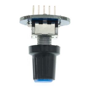 Drehgeber modul für die Entwicklung des Arduino Brick Sensors Round Audio Rotating Potentiometer Knob Cap EC11