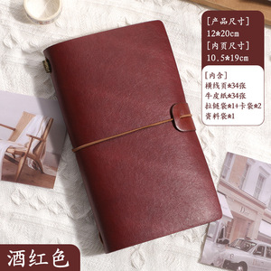 Fabrika toptan 5 yüzük M5 doldurulabilir gevşek yaprak Spiral bağlayıcı elastik bant çok renkler <span class=keywords><strong>Mini</strong></span> cep yumuşak PU deri promosyon - Product Image 5