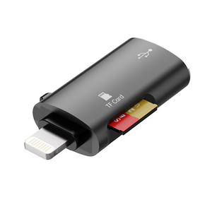 Suitable for iPhone OTG <strong>Card</strong> <strong>Reader</strong> TF <strong>Memory</strong> <strong>Card</strong> Adapter OTG USB Flash Drive New Product