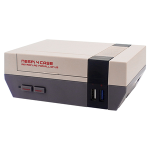 Raspberry Pi juego retro cáscara con ventilador de refrigeración Raspberry Pi 4 radiador funda protectora - Product Image 1