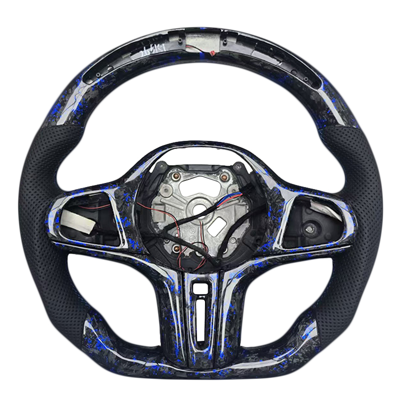 G20+Fibre de carbone forgée+Cuir perforé+LED