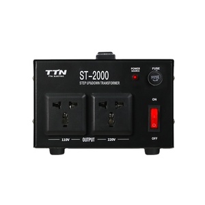 TTN 220v to 110v Voltage Converter <strong>Step</strong> <strong>up</strong> Transformer Voltage Converter <strong>Single</strong> Phase Transformers <strong>Step</strong> Down Transformer