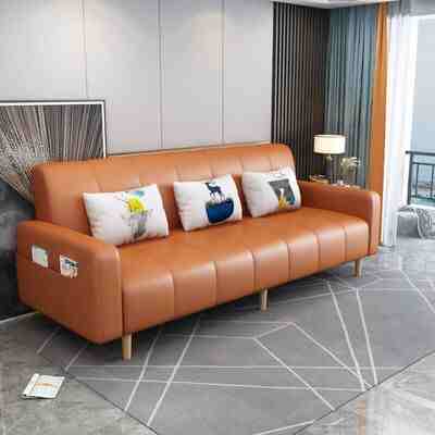 Tissu technologique, orange