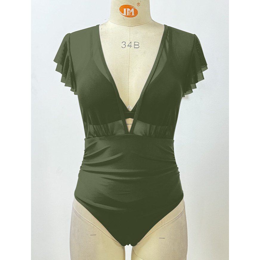 Army green three-piece set