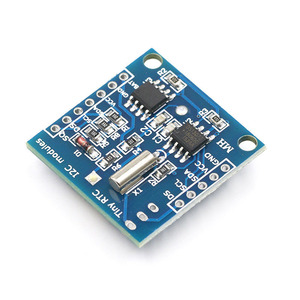 24C32 bellek DS1307 saat pil kumandalı minik RTC I2C modülleri-Mini I2C gerçek zamanlı saat modülü
