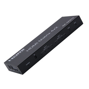 Sofly 4K Hdmi Matrix <strong>4</strong> <strong>Input</strong> 2 <strong>Output</strong> 4X2 Video Switcher With Audio Out Hdmi Matrix - Product Image 2