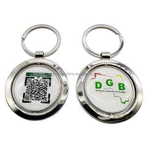 定制金属钥匙扣促销钥匙圈设计标志纪念品金属钥匙扣 - Product Image 1