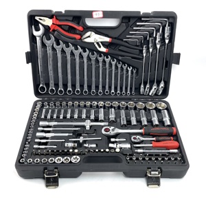 137pcs ריבוי פונקציה שילוב מכונית תיקון שקע ratchet ברגים סט כלי יד
